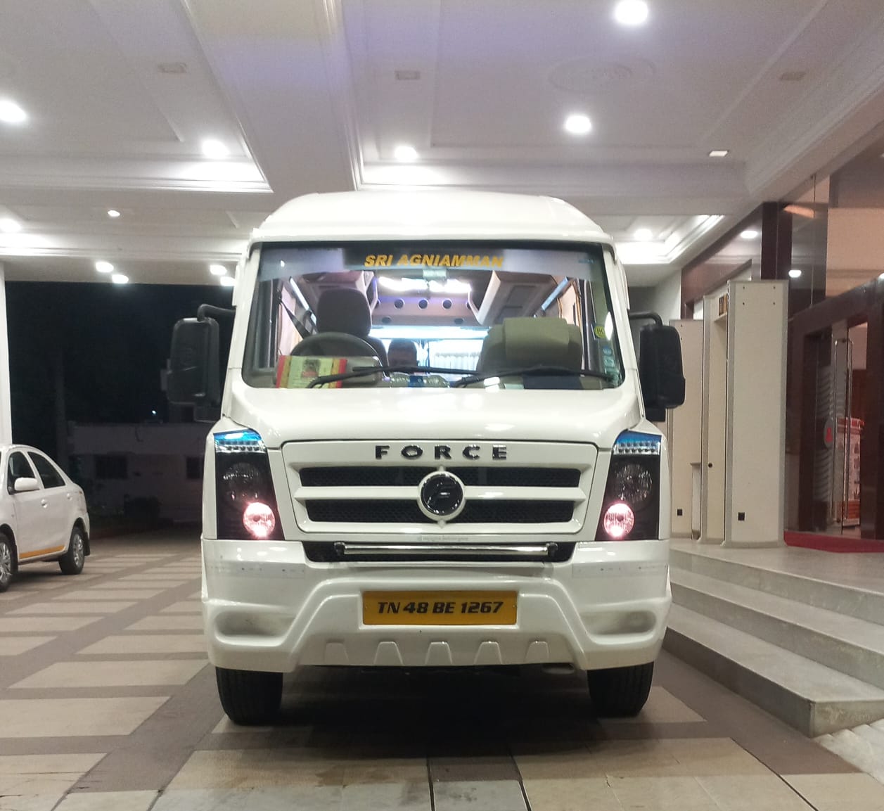 12-seater tempo traveller interior in Trichy